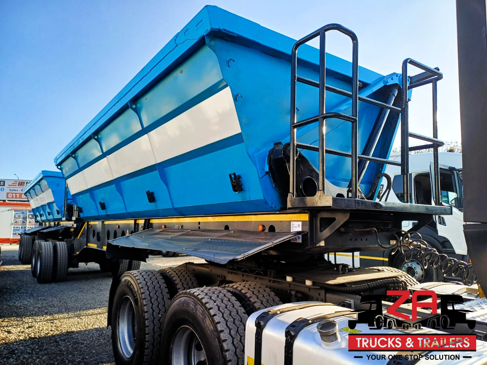2018 AFRIT 40 CUBE SIDE TIPPER TRAILER #53193